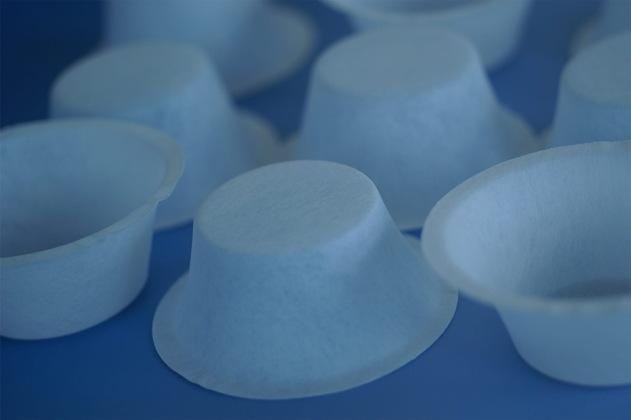 a close up of Smash nonwoven material texture